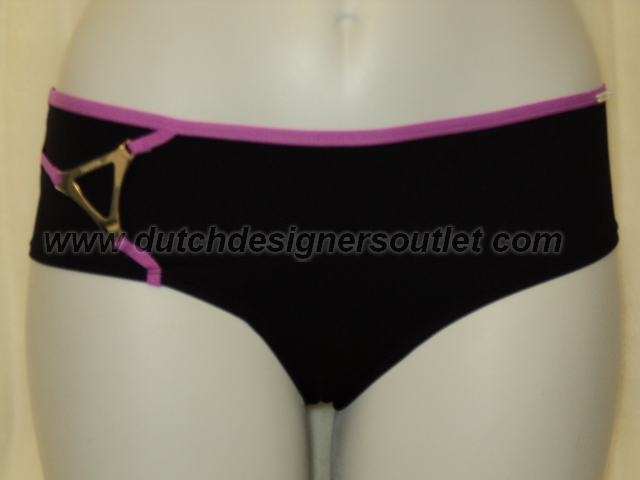 SAPPH BLACK CHICAGO Purple Black short