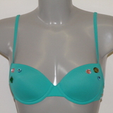 Sapph Beach Mimizan turquoise voorgevormde bikinitop