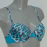 Sapph Beach Porto da Barra blauw/print voorgevormde bikinitop