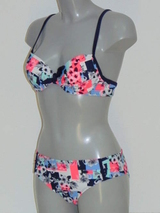Nickey Nobel  blauw/roze bikini set