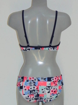 Nickey Nobel  blauw/roze bikini set