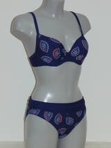 Nickey Nobel Daniek marine blauw voorgevormde bikinitop