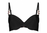 Sapph Beach Amore Estivo zwart voorgevormde bikinitop