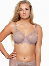 LingaDore Daily Full Coverage taupe soft-cup bh