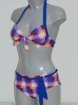 Shiwi Square blauw/multicolor bikini set