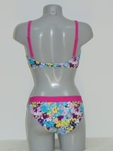 Shiwi Fleur blauw/multicolor bikini set