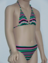 Shiwi Kids Pixie groen/roze bikini set