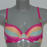 Sapph Beach Maui roze/print voorgevormde bikinitop