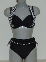 Lentiggini Stripe zwart bikini set