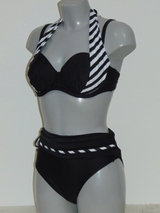 Lentiggini Stripe zwart bikini set
