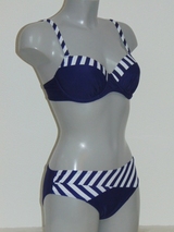 Lentiggini Stripe marine blauw bikini set