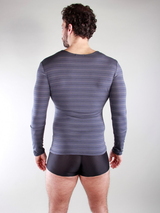 Peter Domenie 028-D Fuel donker grijs shirt