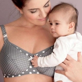 Anita Maternity Polka Dot grijs/wit zwangerschaps & voedings bh