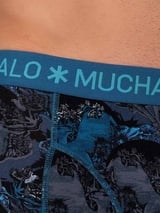 Muchachomalo Deer blauw/print jongens boxershort