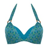 Marlies Dekkers Badmode Oceana blauw/groen push up bikinitop