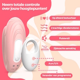 PureVibe TouchMe pastel roze clitoris vibrator