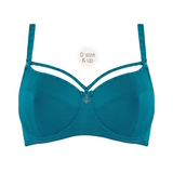 Marlies Dekkers Space Odyssey turquoise/print soft-cup bh