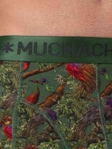 Muchachomalo BirdTree groen/print modal boxershort