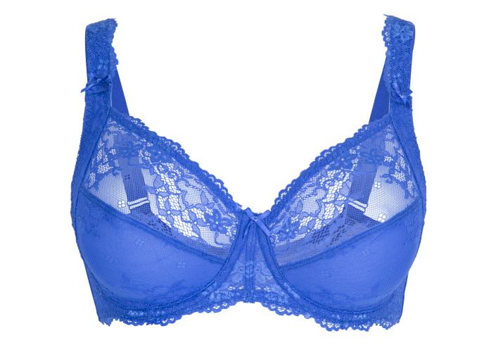 Order LingaDore Daily Full Coverage Lace Cobalt Soft-Cup bra online.