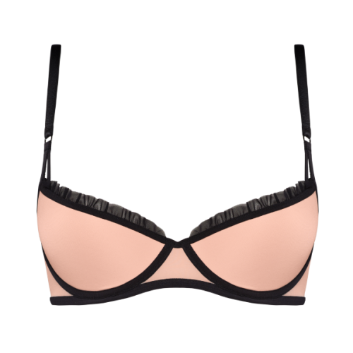 Meringue demi bra black  Marlies Dekkers luxurious designer lingerie and  Swimwear Official Online Shop