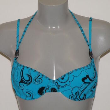 Marlies Dekkers Badmode Wes Wilson Deep Blauw/Zwart Voorgevormde Bikinitop