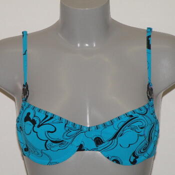 Marlies Dekkers Badmode Wes Wilson Deep Blauw/Zwart Soft-Cup Bikinitop