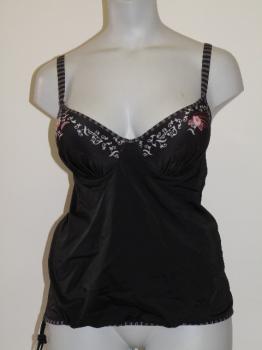 Marlies Dekkers Badmode Nusa Dua Zwart/Print Tankini Top