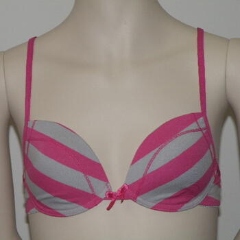 Boobs & Bloomers Summer Stripes Roze/Grijs Meiden bh