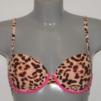 Sapph Badmode Bloomingdal Bruin/Roze Voorgevormde Bikinitop