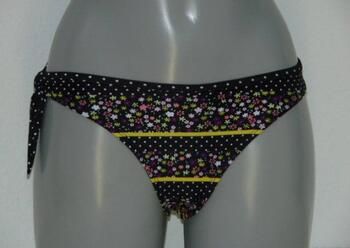 LingaDore Beach Dutchies Zwart/Print Bikini Broekje