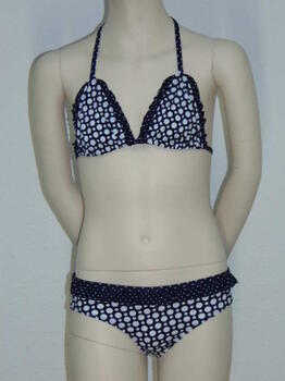 Nickey Nobel Dot Marine Blauw/Wit Bikini Set