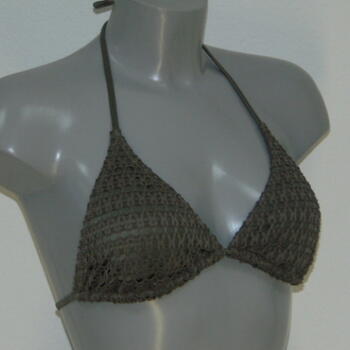 Sapph Badmode Bubbles Khaki Voorgevormde Bikinitop