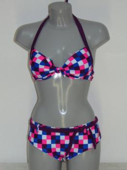 Shiwi Checkered Blauw Bikini Set