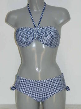 Shiwi judith Wit/Marine Blauw Bikini Set