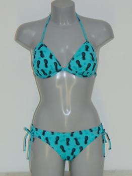 Shiwi Pineapple Groen/Print Bikini Set