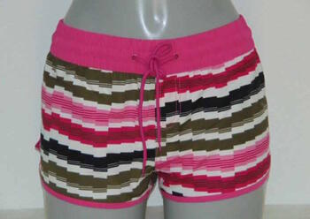 Shiwi Blocks Roze/Wit Beach Short