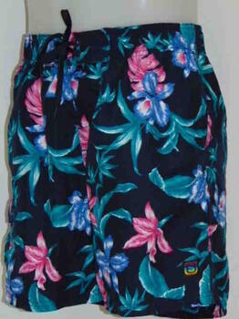 Shiwi Heren Flower Marine Blauw/Roze Zwemshort