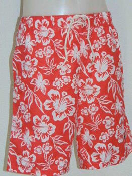 Shiwi Heren lotus Rood/Wit Zwemshort