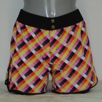 Shiwi Triangled Geel/Roze Beach Short
