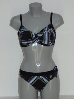 Shiwi Gaby Zwart/Geel Bikini Set