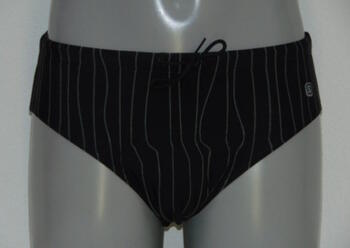Shiwi Heren pinstripe Zwart Zwemslip