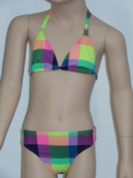 Shiwi Checkered Roze Bikini Set