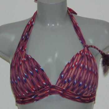 LingaDore Beach Samoa Paars/Print Voorgevormde Bikinitop