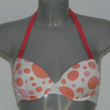 Marlies Dekkers Badmode Boracay Wit/Roze Push Up Bikinitop