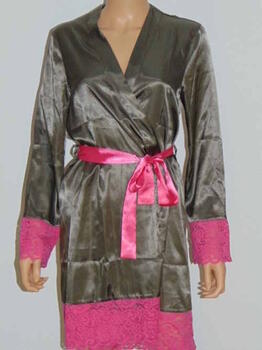 Sapph Sahara Grijs/Roze Kimono