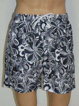 Nickey Nobel George Wit/Grijs Zwemshort
