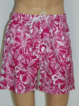 Nickey Nobel George Wit/Roze Zwemshort