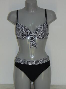 Nickey Nobel Aztek Zwart/Wit Bikini Set