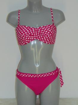 Nickey Nobel Clauds Roze/Wit Bikini Set