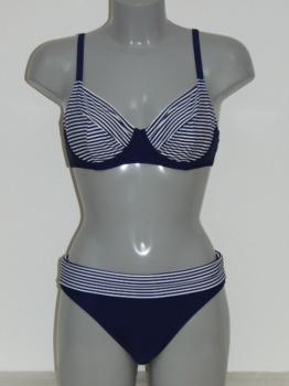 Nickey Nobel Karly Marine Blauw/Wit Bikini Set